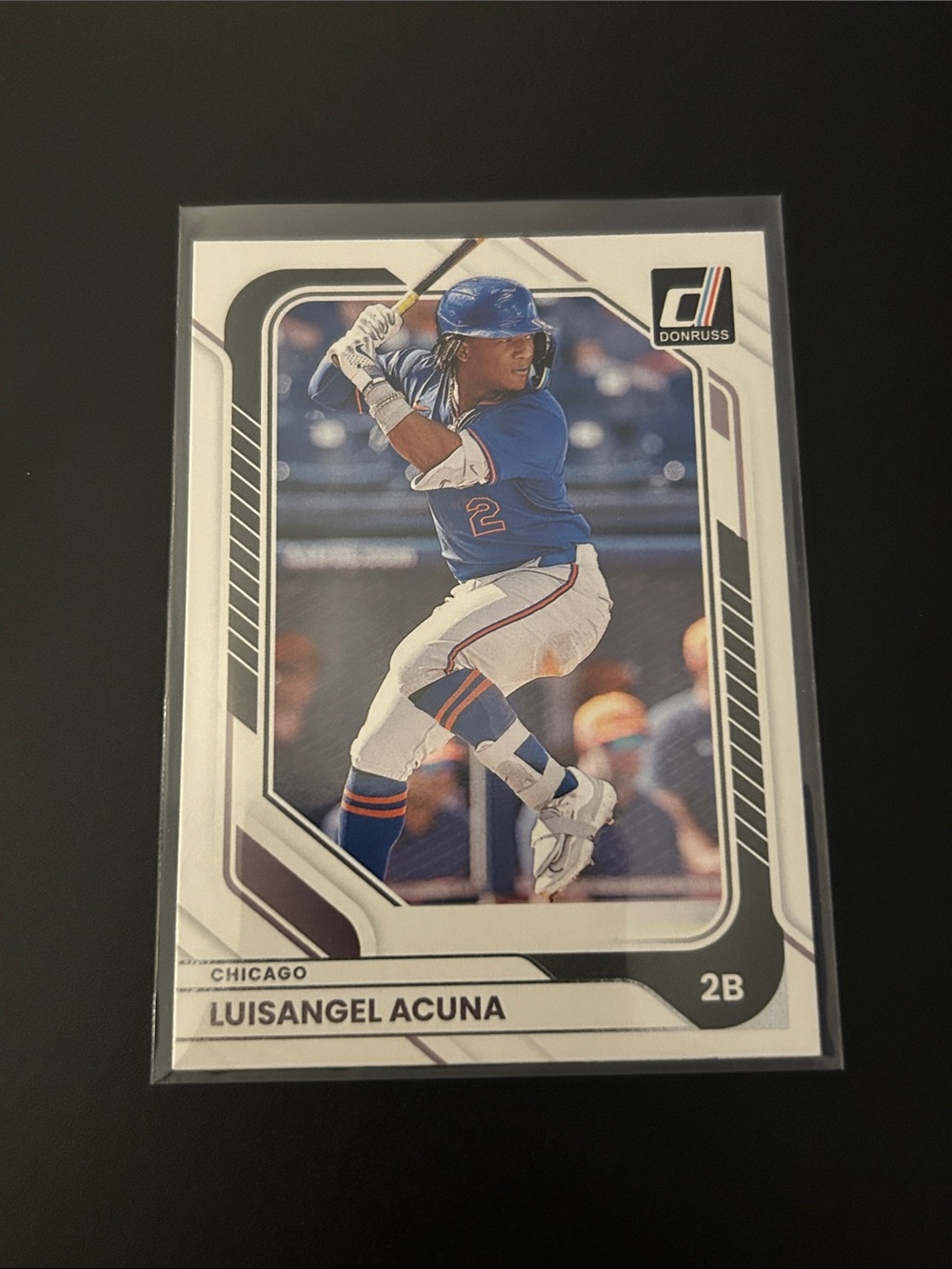 Chicago White Sox Luisangel Acuna Baseball Trading Card
